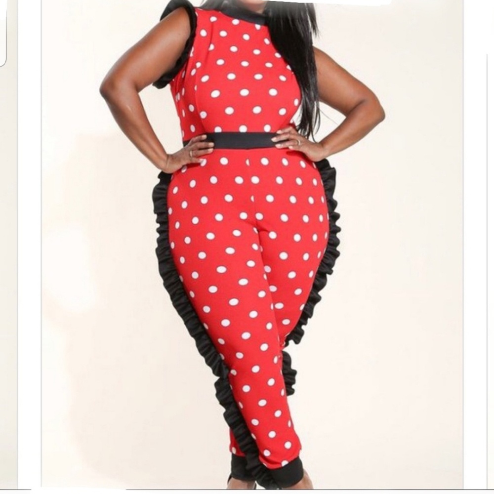 Polkadot jumpsuit